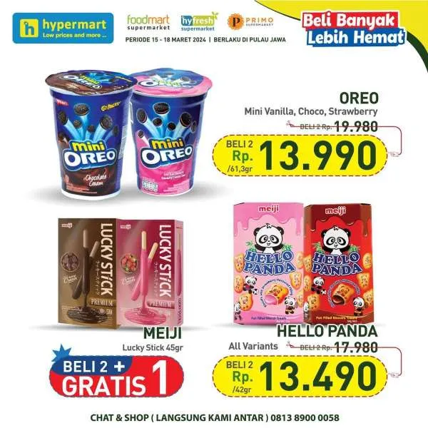 Promo Hypermart Beli Banyak Lebih Hemat Periode 15-18 Maret 2024