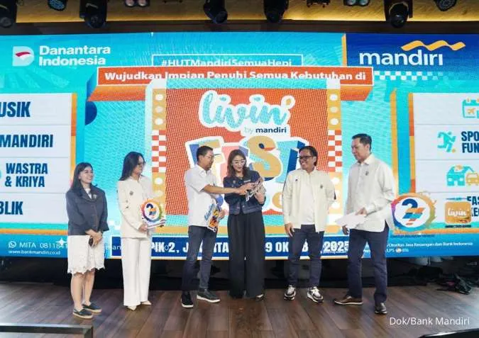 Bank Mandiri Gelar Livin' Fest 2025, Hadirkan UMKM Hingga K-Pop