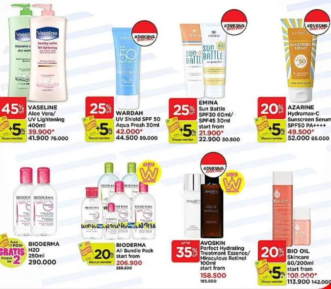 Promo Watsons Weekend Special Periode 15-18 September 2022Promo Watsons Weekend Special Periode 15-1