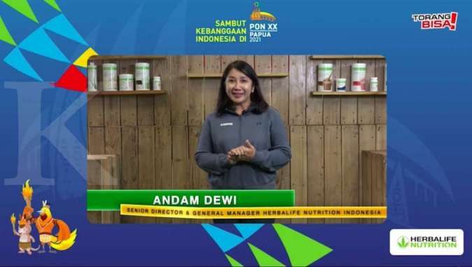 Herbalife Nutrition Dukung Atlet yang Disponsori Berlaga di PON XX
