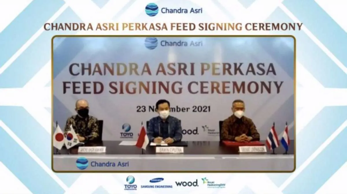 Chandra Asri (TPIA) tunjuk empat kontraktor global untuk FEED proyek CAP2