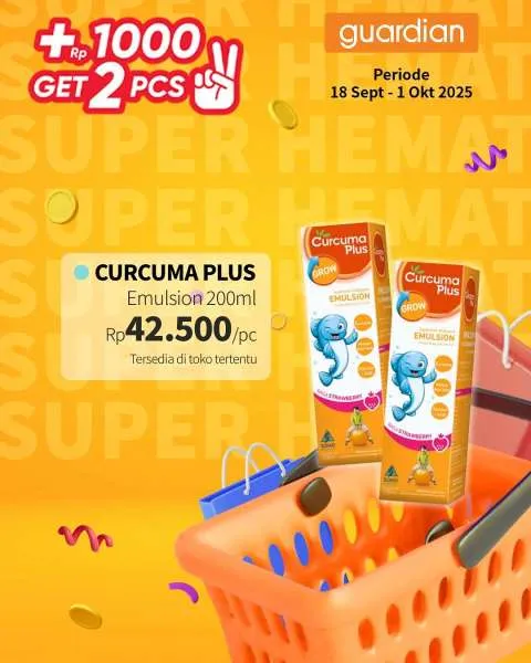 Promo Guardian Super Hemat Periode 18 September-1 Oktober 2025