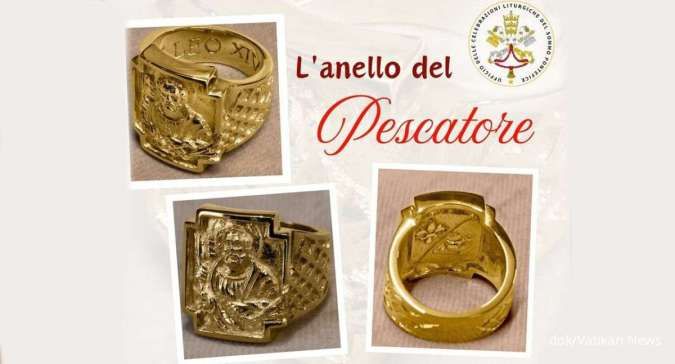 Paus Leo XIV Kenakan Cincin Nelayan di Misa Pelantikan, Ini Artinya