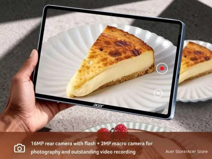 Keunikan Layar Sekunder Acer Sospiro A70 Bikin Framing Foto Lebih Akurat