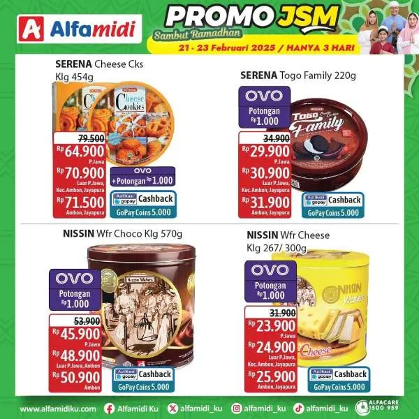Promo JSM Alfamidi Periode 21-23 Februari 2025