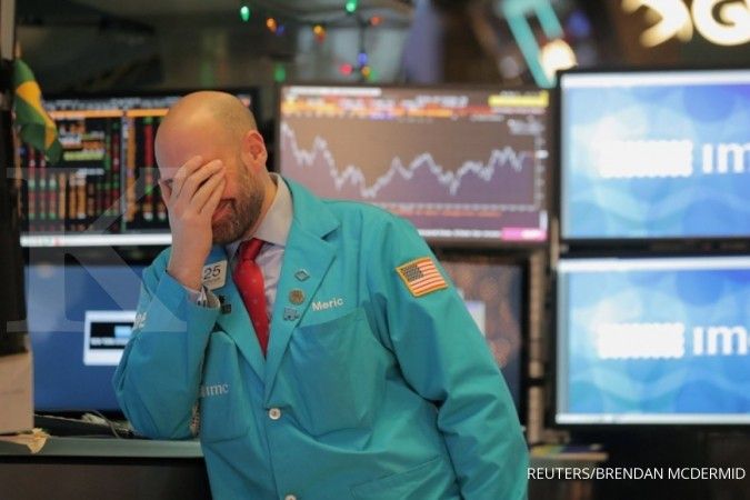 Petinggi Huawei ditangkap, bursa Wall Street jatuh lagi