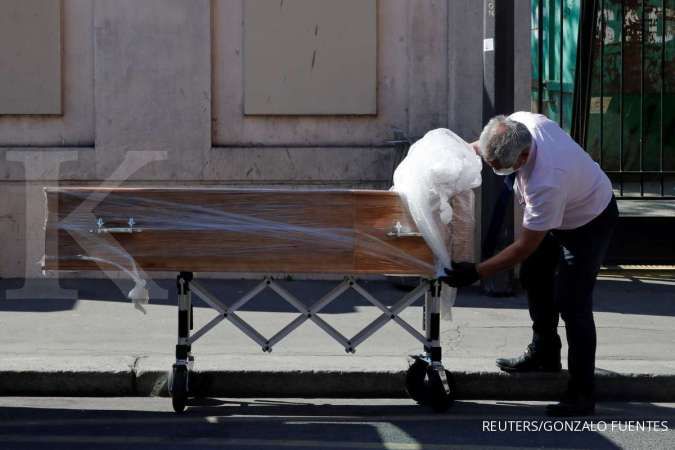 Prancis mencatat jumlah kematian corona harian tertinggi mencapai 833 kasus 