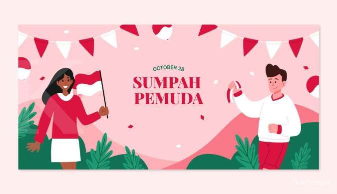 Selamat Hari Sumpah Pemuda 2024, Meriahkan dengan Ucapan & Twibbon Penggugah Jiwa