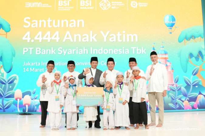 Kinerja Melesat, BSI Syukuri dengan Santunan Untuk 4.444 Anak Yatim