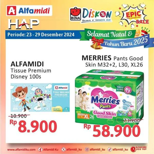 Promo Alfamidi Hemat Satu Pekan Periode 23-29 Desember 2024