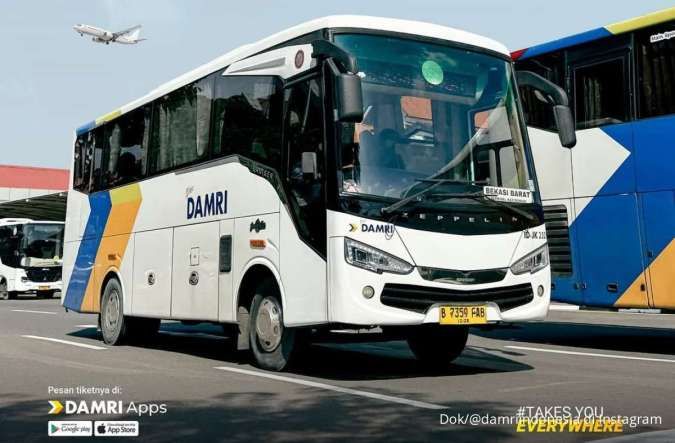 Jadwal Bus Damri Bandara Soekarno Hatta ke Purwakarta & Grand Taruma Karawang