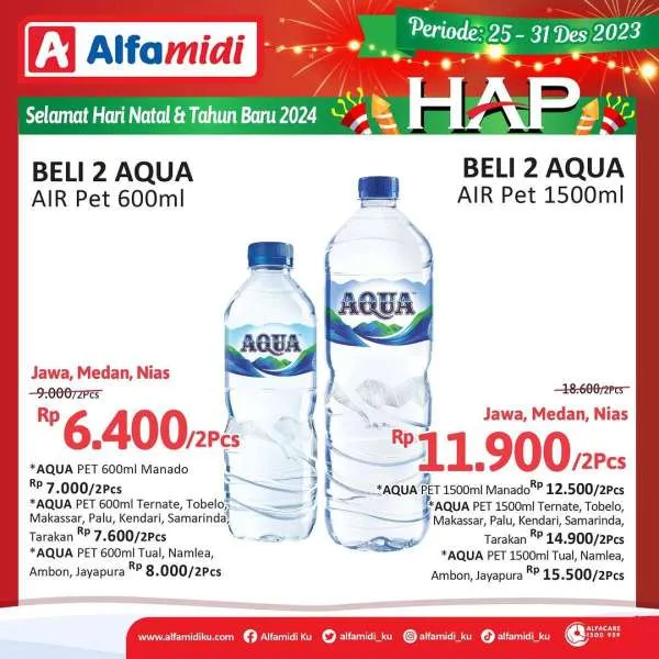 Promo Alfamidi Hemat Satu Pekan Periode 25-31 Desember 2023