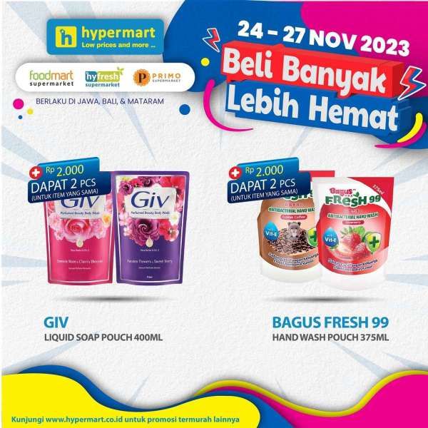 Promo JSM Hypermart Beli Banyak Lebih Hemat Terbaru 24-27 November 2023