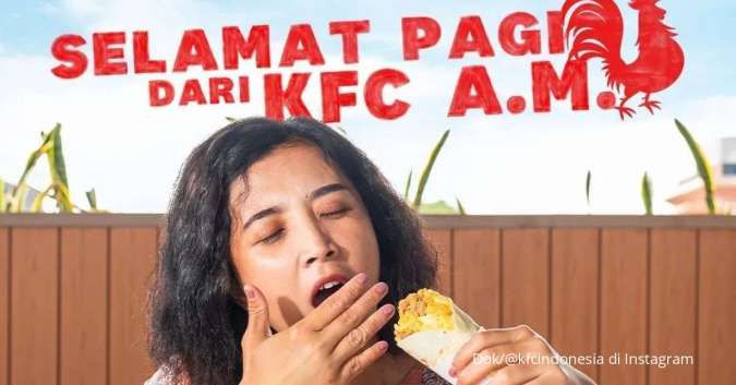 Promo KFC Hari Ini 11 Januari 2023, 3 Pilihan Menu Sarapan Mulai Rp 19.000-an