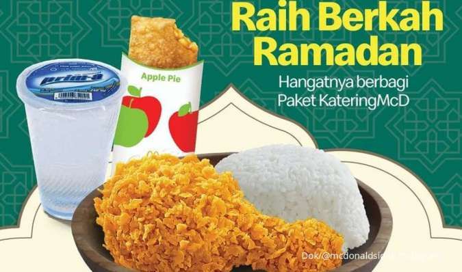 Promo McD di Bulan Ramadhan, Paket Lengkap Katering McD Hanya Rp 30.000-an 