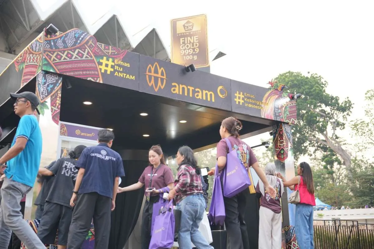 ANTAM Jual Emas Lewat ATM di Konser Snada 2026