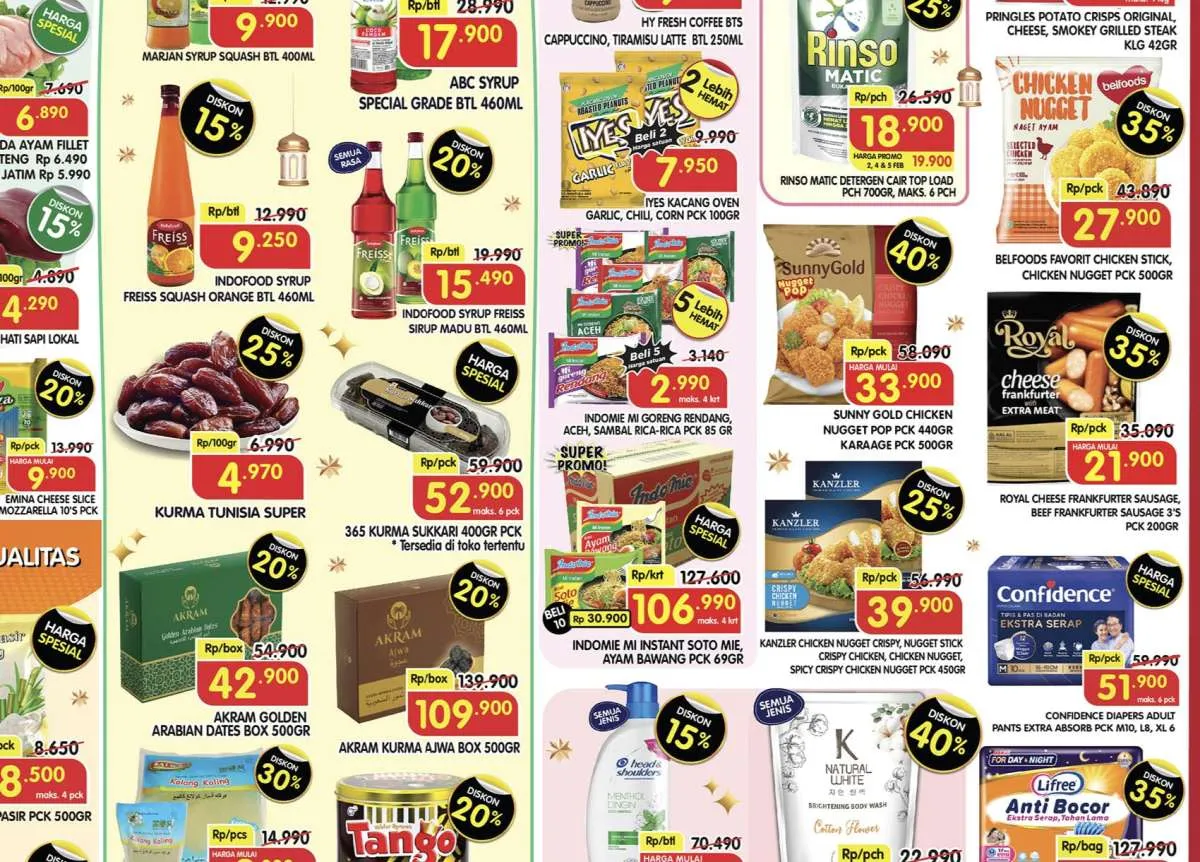 Promo Superindo Weekday 2-5 Februari 2026, Brokoly Import-Sirup ABC Diskon hingga 55%