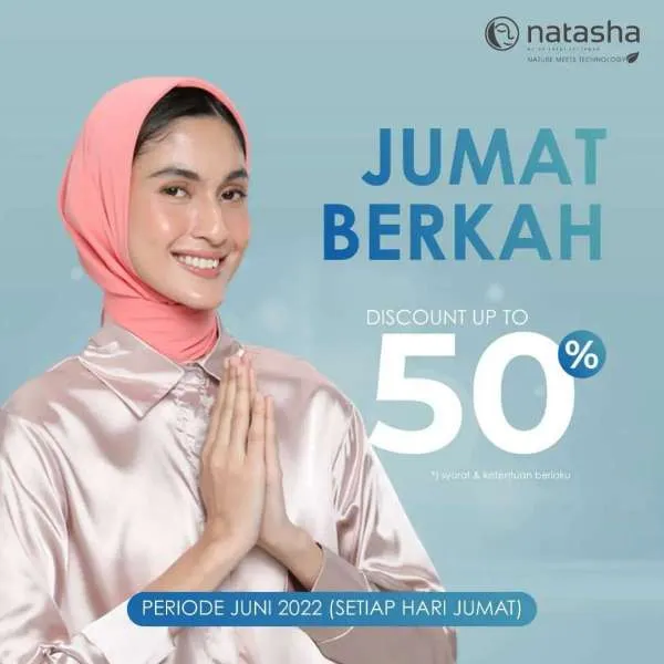 Promo Natasha Jumat Berkah Periode Juni 2022