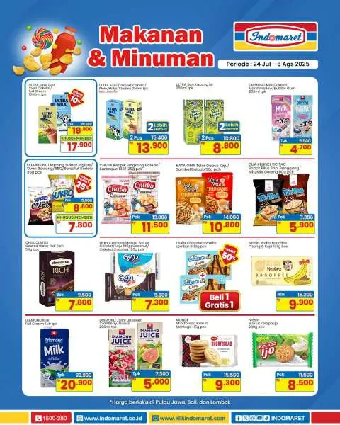 Promo Indomaret Super Hemat Periode 24 Juli-6 Agustus 2025