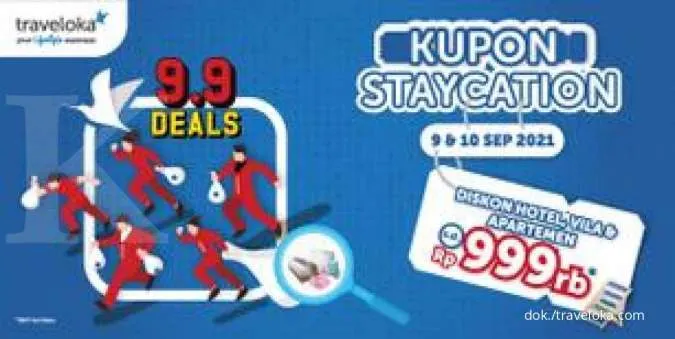Staycation Hemat dengan Traveloka, Diskon Hotel, Villa & Apartemen Hingga Rp 999.000
