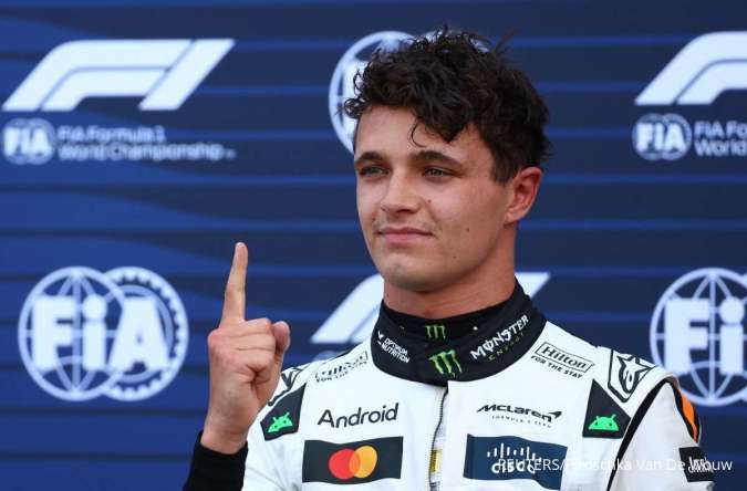 Lando Norris Menangi GP Monako, Red Bull dan Verstappen Tersandung Strategi Pit Stop