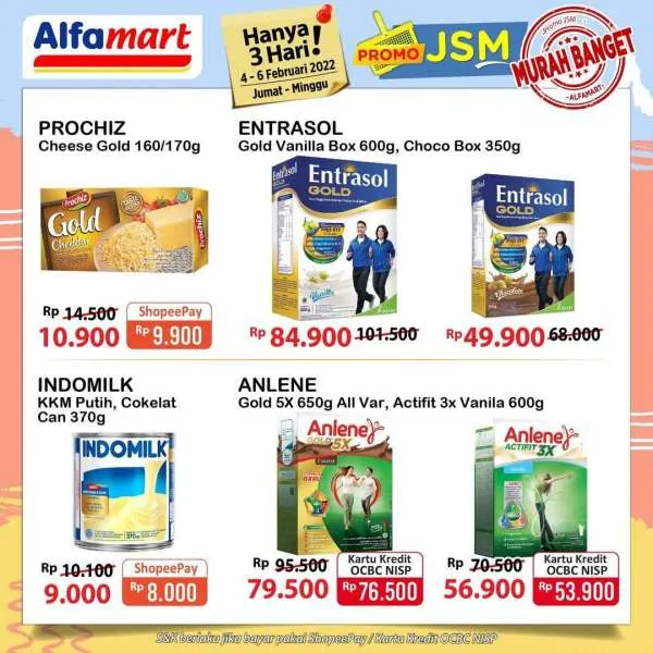 Promo JSM Alfamart Periode 4-6 Februari 2022
