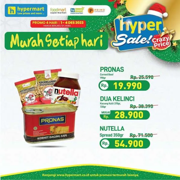 Promo JSM Hypermart Hyper Diskon Weekend Periode 1-4 Desember 2023