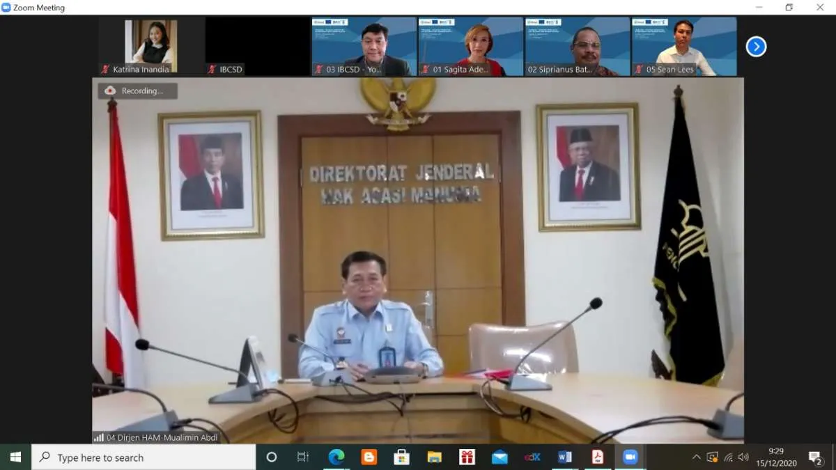 Pelatihan prinsip-prinsip bisnis dan HAM sektor swasta 