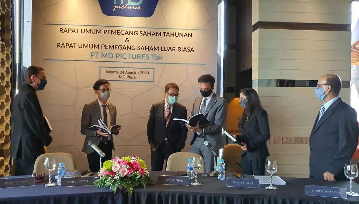 MD Pictures (FILM) Optimistis Industri Perfilman Indonesia Bakal Pulih di 2022