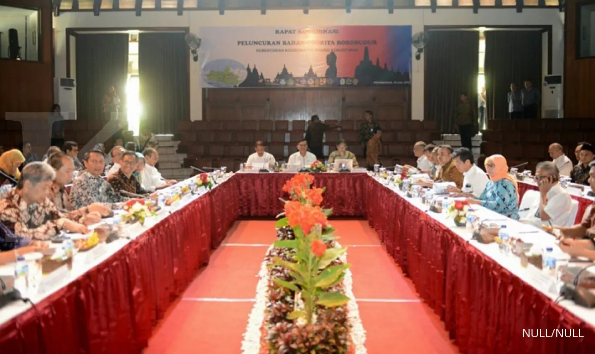 Badan otoritas pariwisata Borobudur diresmikan