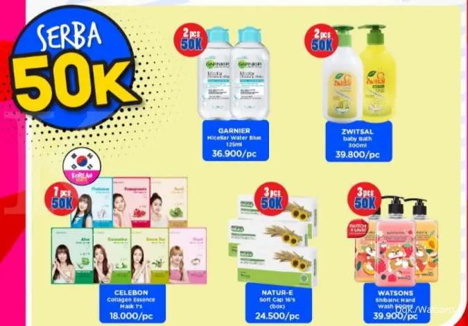 Promo Watsons Sale 16-19 Desember 2021