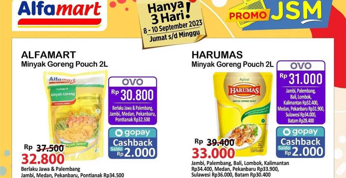 Promo JSM Alfamart Sabtu 9 September 2023, Belanja Lebih Murah!
