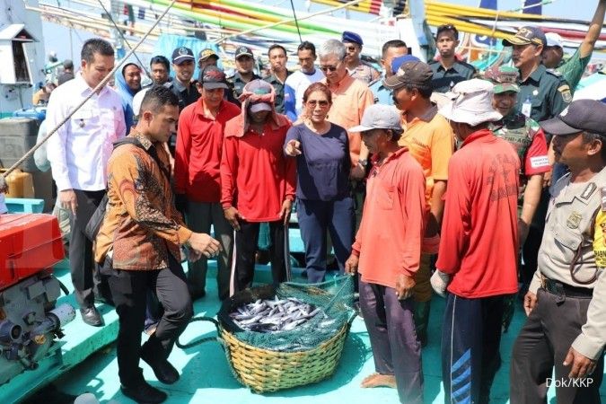 Menteri Susi Pudjiastuti minta nelayan jaga ekosistem laut tetap lestari