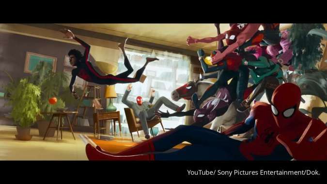 Asik! Film Spider-Man: Across The Spider - Verse Tayang di Bioskop Hari Ini