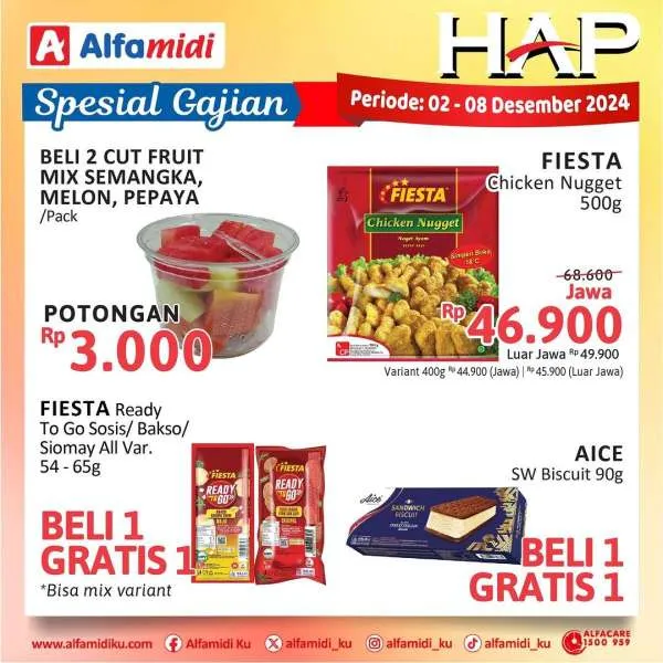 Promo Alfamidi Hemat Satu Pekan Periode 2-8 Desember 2024