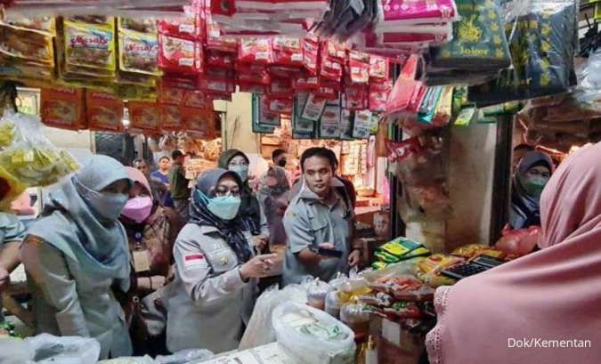 Kementan Sidak Stok Pangan di Pasar Anyar Kota Tangerang