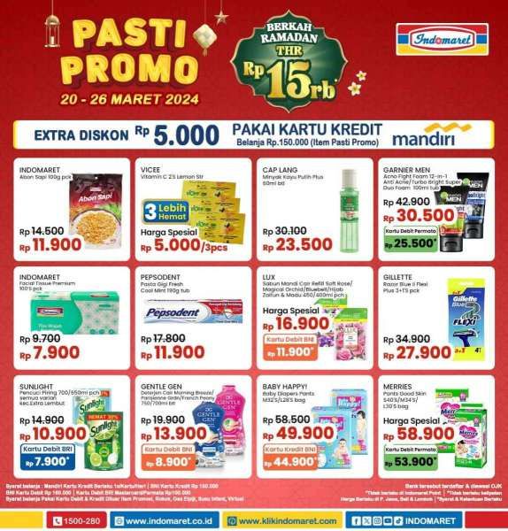 Promo JSM Indomaret Terbaru 22-24 Maret 2024