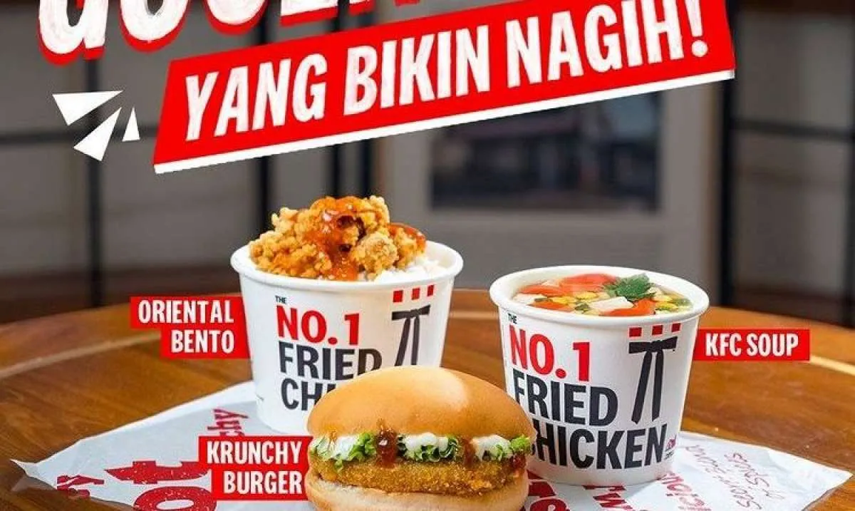Promo KFC Goceng++ Terbaru di Bulan Mei 2022, Banyak Pilian Menu yang Lezat
