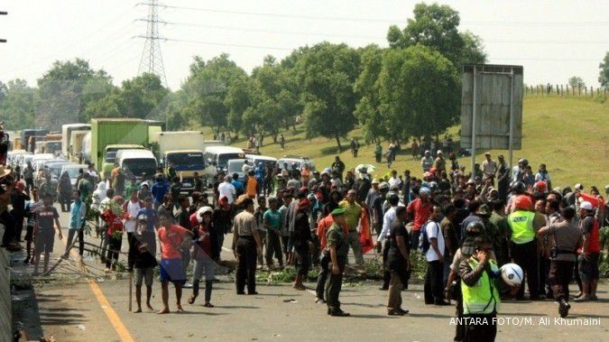 Hatta: Tindak tegas aksi pemblokiran jalan