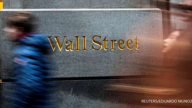Wall Street Memerah Mengawali Perdagangan Pertama 2024