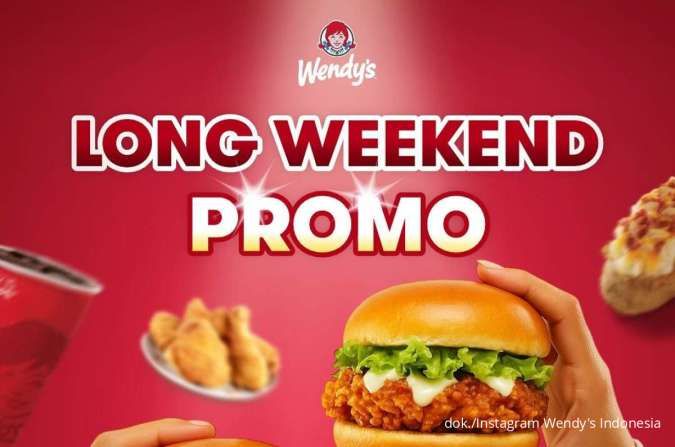 Rayakan Long Weekend Bareng Promo Wendy's Spesial, Jajan Hemat Diskon sampai 55%