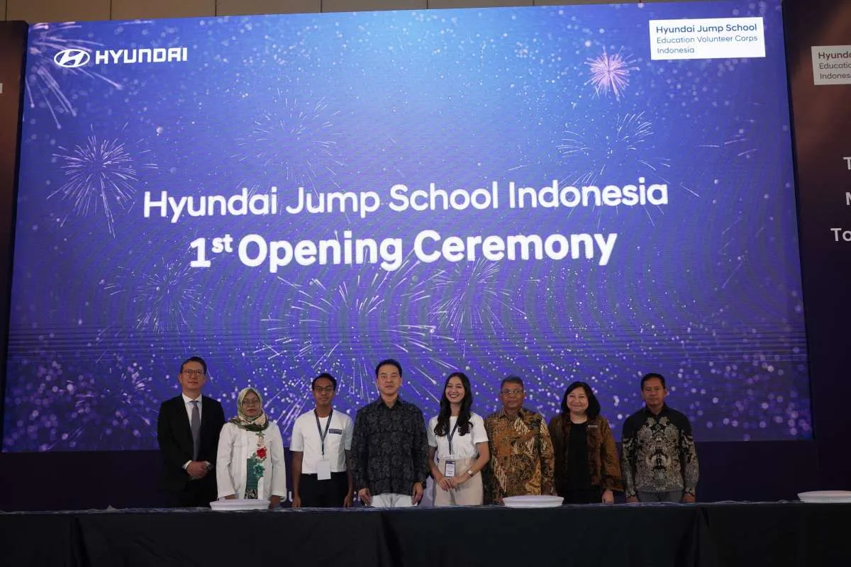  Hyundai Bersama UI & Wahana Visi Indonesia Gelar Program Hyundai Jump School 