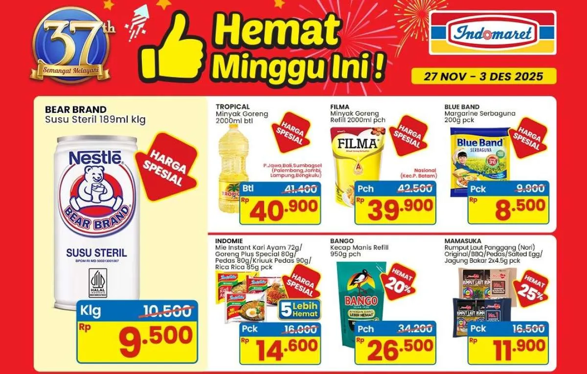 Promo Indomaret Akhir November 2025, Kecap & Indomie Hemat Minggu Ini