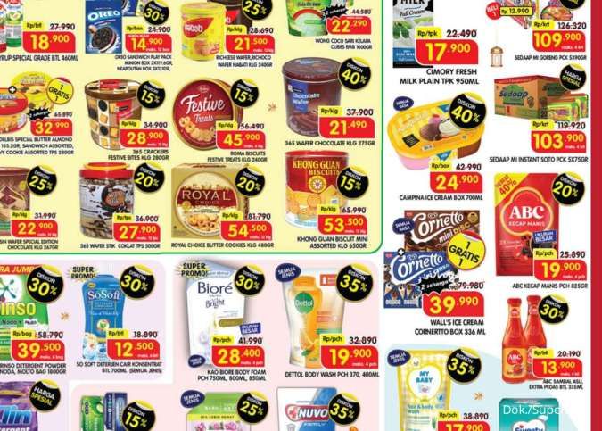 Promo JSM Superindo 9 Maret 2025, Es Krim Cornetto Beli 1 Gratis 1 Berakhir Hari Ini