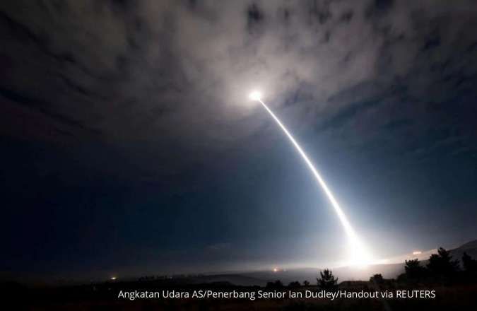 AS Kembali Uji Coba ICBM Minuteman III, Sukses Tempuh Jarak 6.760 Km