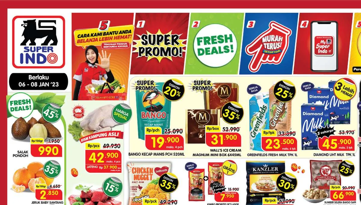 Harga Promo JSM Superindo Weekend 6-8 Januari 2023, Harga Spesial di Akhir Pekan