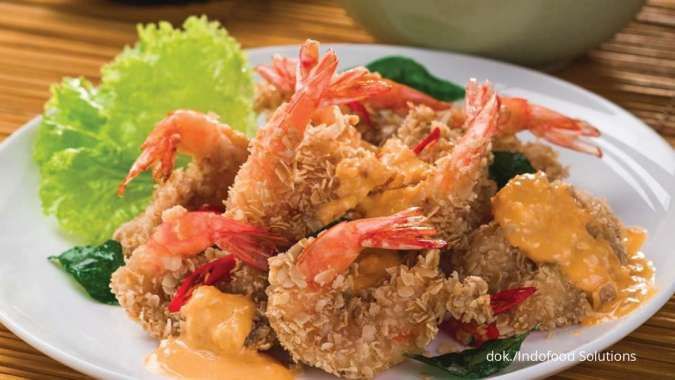 Resep Udang Goreng Saus Kuning Telur Asin, Lebih Kriuk dan Garing!