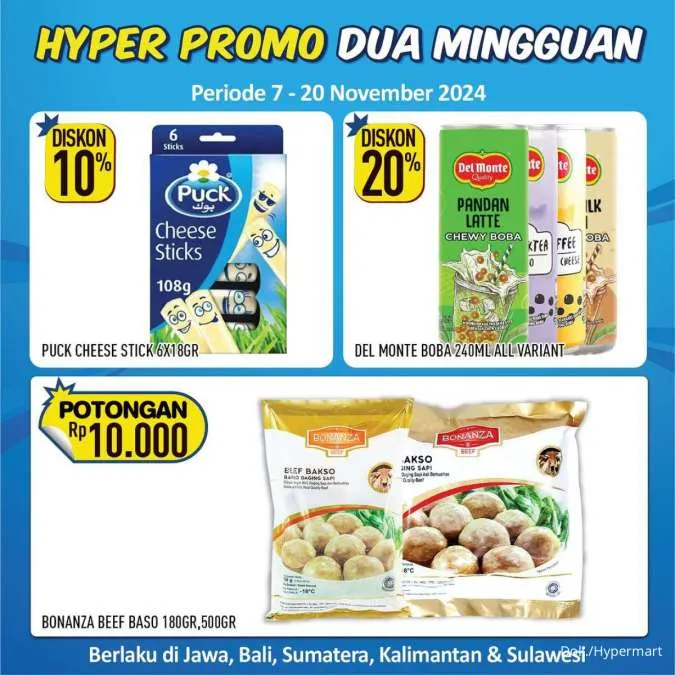 Promo Hypermart Dua Mingguan Periode 7-20 November 2024