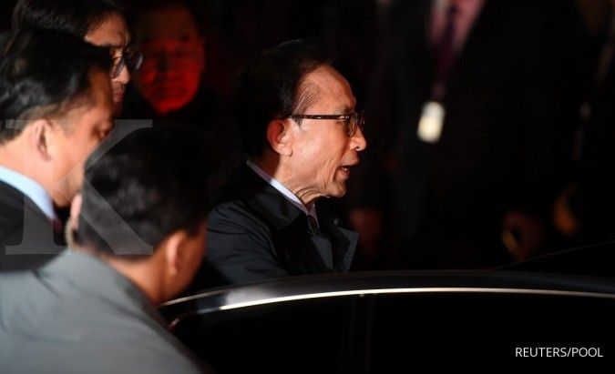 Wah, mantan Presiden Korsel Lee Myung-bak ditahan atas dugaan korupsi