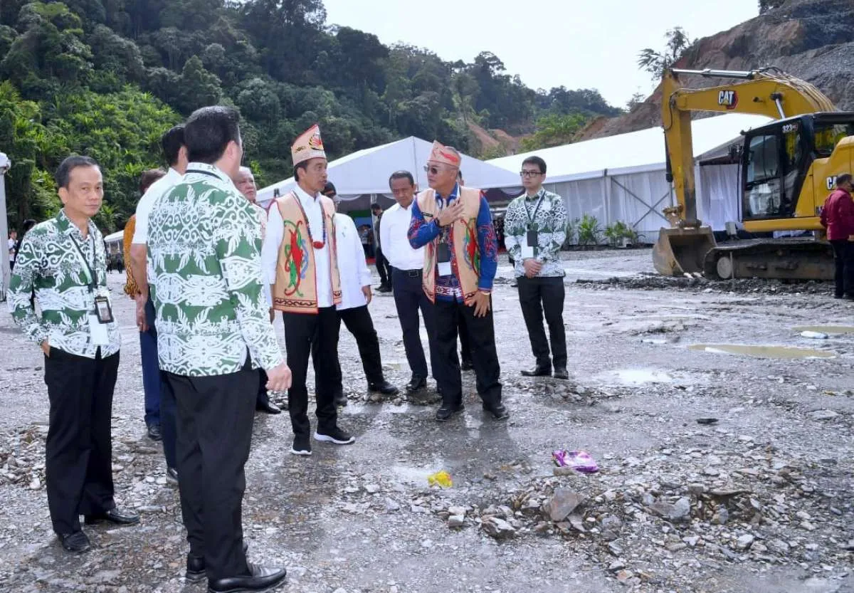 Proyek PLTA Mentarang Induk Masuk Masa Konstruksi, Jokowi Minta 7 Tahun Selesai